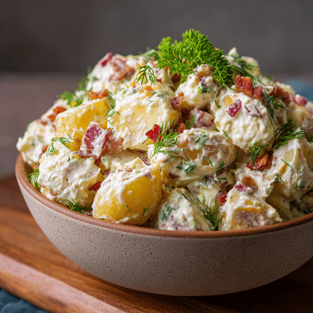 Traditional Potato Salad Recipe – The Creamy Bowl That Brings Everyone to the Table