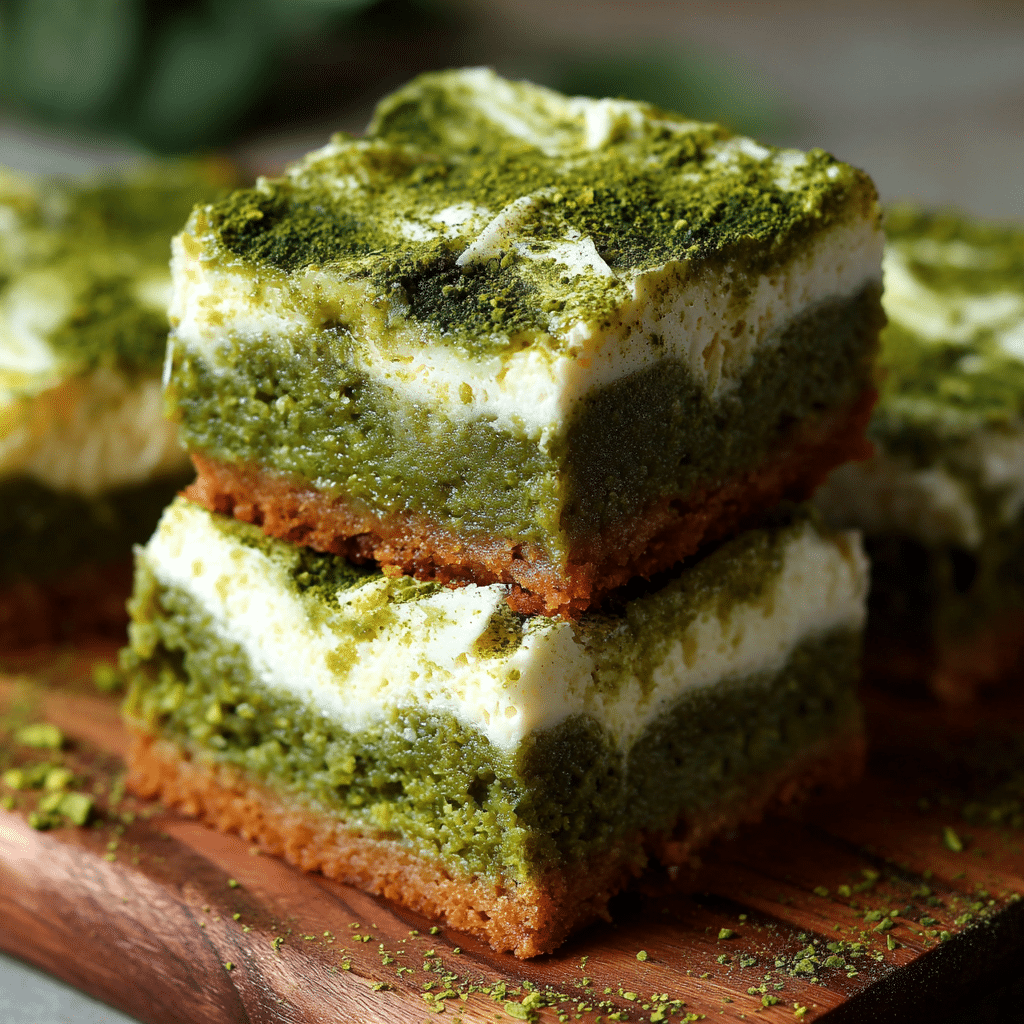 Triple Layer Matcha White Chocolate Brownies – My Creamy, Dreamy Green Tea Dessert
