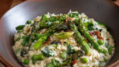 Vegetarian Spring Vegetable Risotto