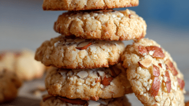 Almond Pine Nut Cookies