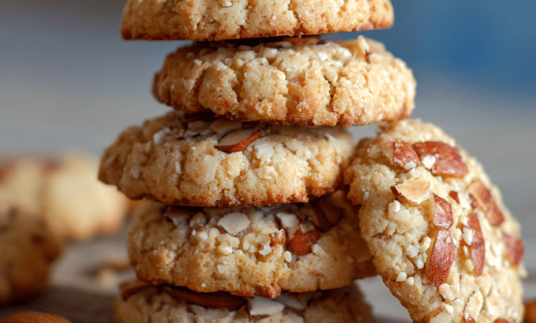 Almond Pine Nut Cookies