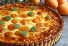 Apricot Custard Tart