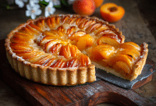 Apricot Tart with Puff Pastry