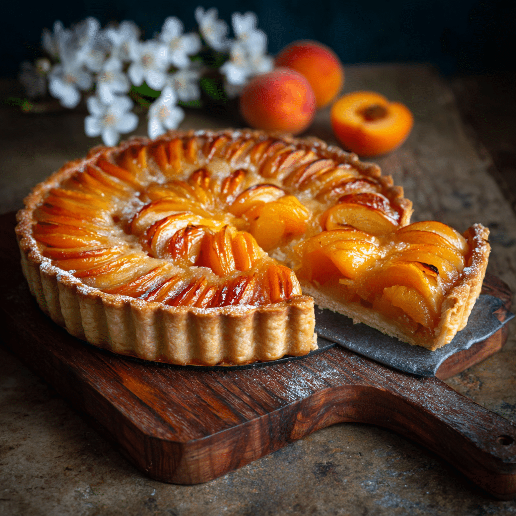 Apricot Tart with Puff Pastry – A Golden Slice of Summer Comfort