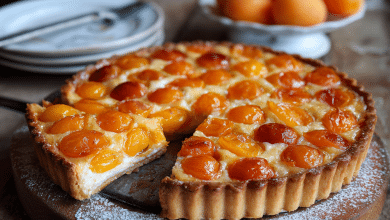 Apricot and Honey Tart