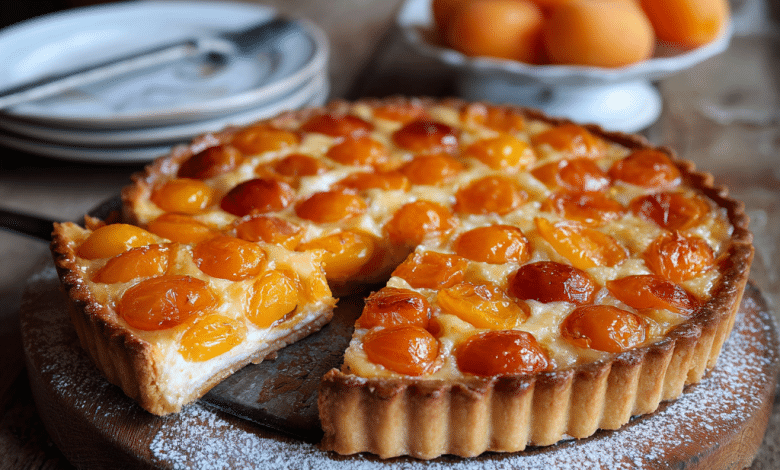 Apricot and Honey Tart