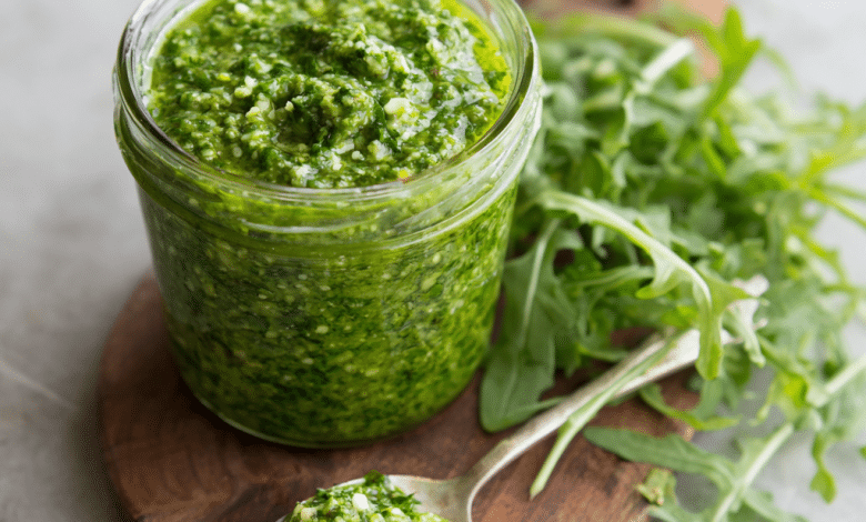 Arugula Basil Pesto