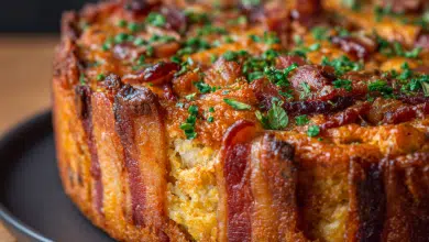 Bacon Savory Cake