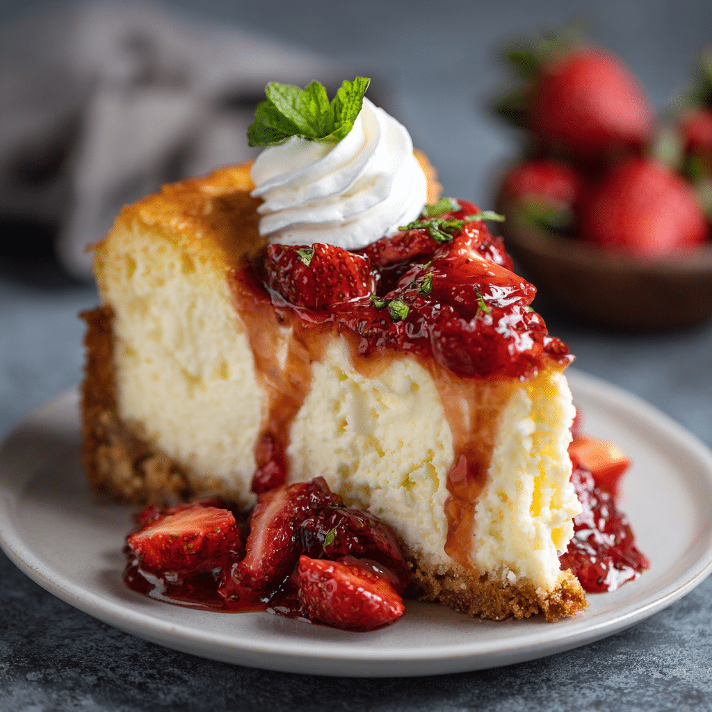 Baked Cheesecake Recipe – Creamy, Classic, and Full of Love
