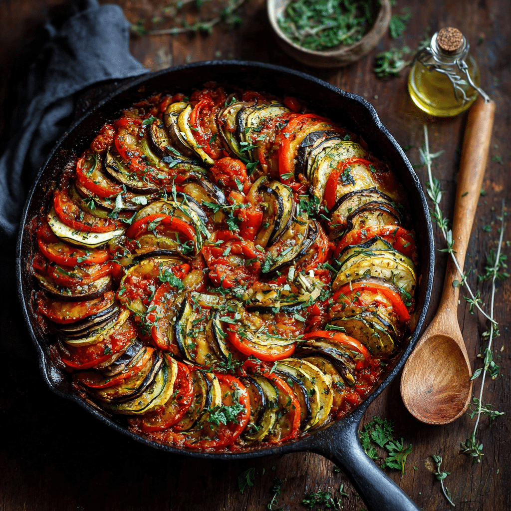 Baked Ratatouille – A Rustic Taste of Mediterranean Comfort