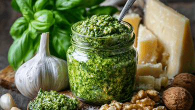 Fresh Basil Pesto with Parmesan