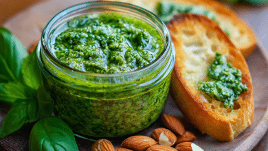 Basil and Almond Pesto