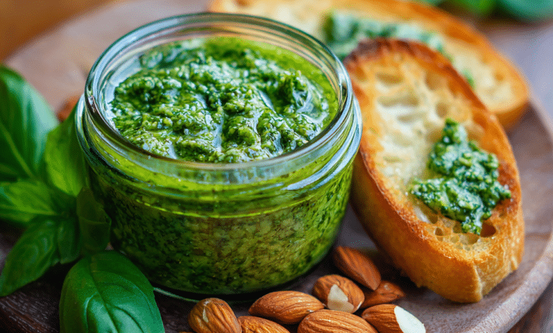Basil and Almond Pesto
