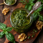Basil and Walnut Pesto