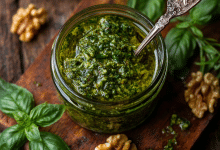 Basil and Walnut Pesto