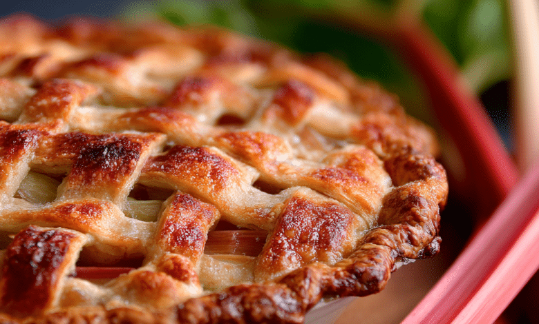 Best Rhubarb Pie Recipe