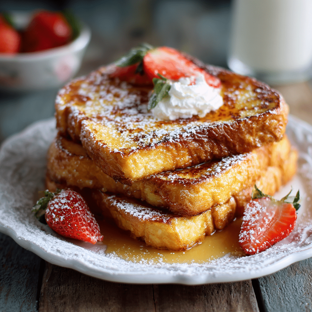 Brioche French Toast – Soft, Golden, and Full of Morning Love