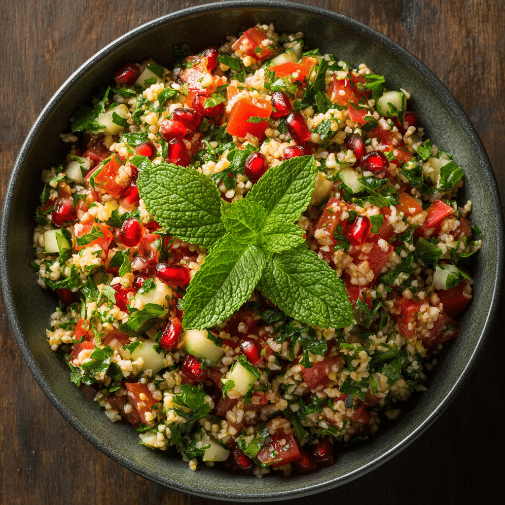 Bulgur Tabbouleh – Fresh, Bright, and Full of Mediterranean Love