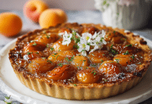 Caramelized Apricot Tart