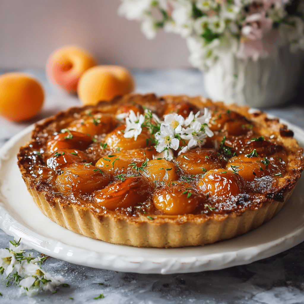 Caramelized Apricot Tart – A Sweet Taste of Summer Memories
