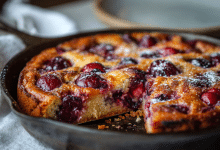 Cherry Clafoutis with Almond Flour