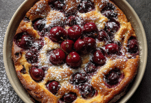 Cherry Clafoutis with Kirsch