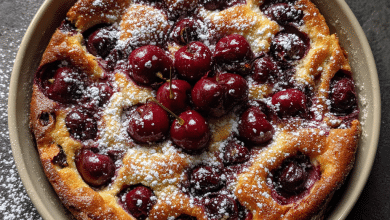 Cherry Clafoutis with Kirsch