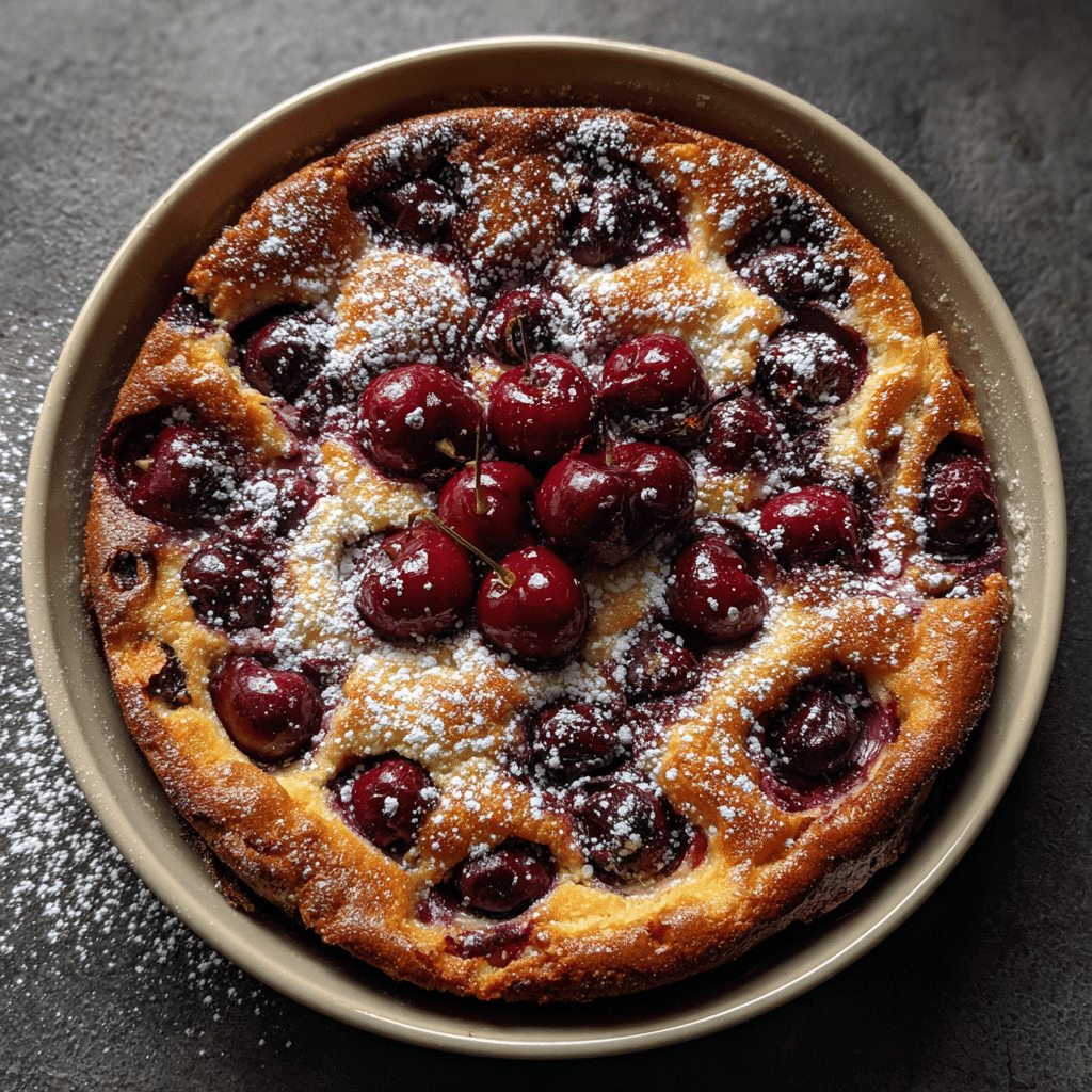 Cherry Clafoutis with Kirsch – My Sweet French Love Story from a Cretan Kitchen