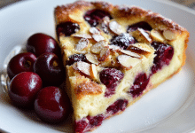Cherry and Almond Clafoutis