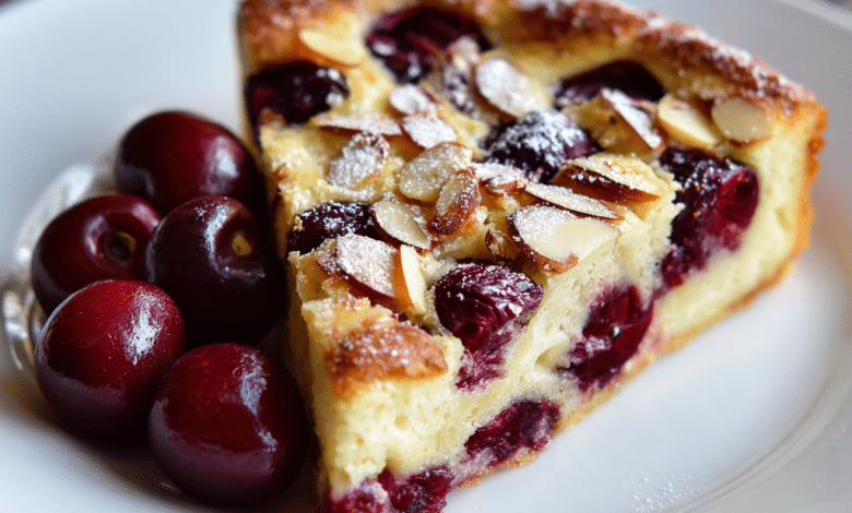 Cherry and Almond Clafoutis