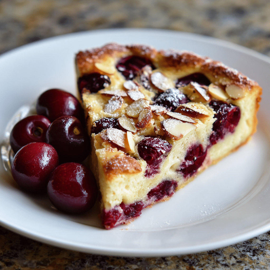 Cherry and Almond Clafoutis – A Sweet Slice of Comfort from My Kitchen