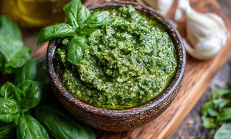 Vegan Basil Pesto