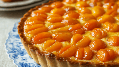 Classic French Apricot Tart