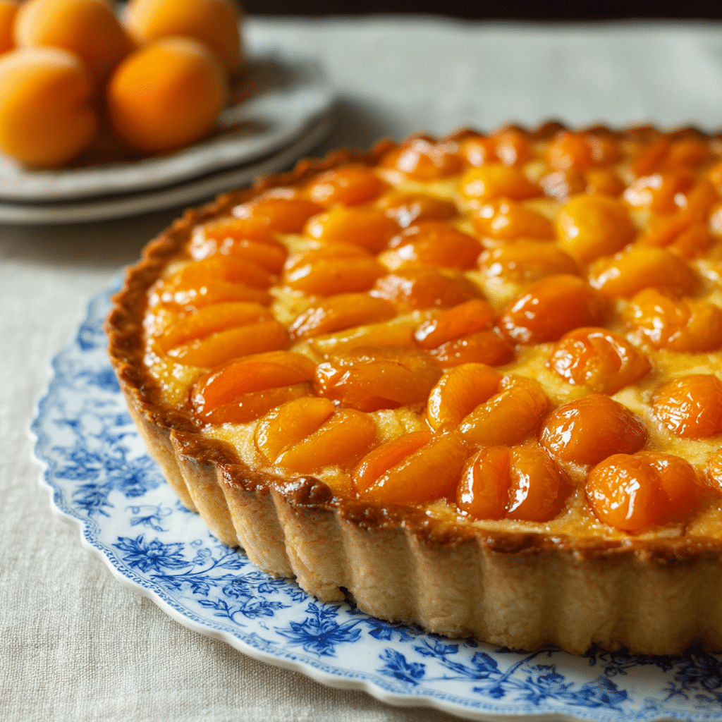 Classic French Apricot Tart – A Sweet Slice of Sunshine from My Kitchen