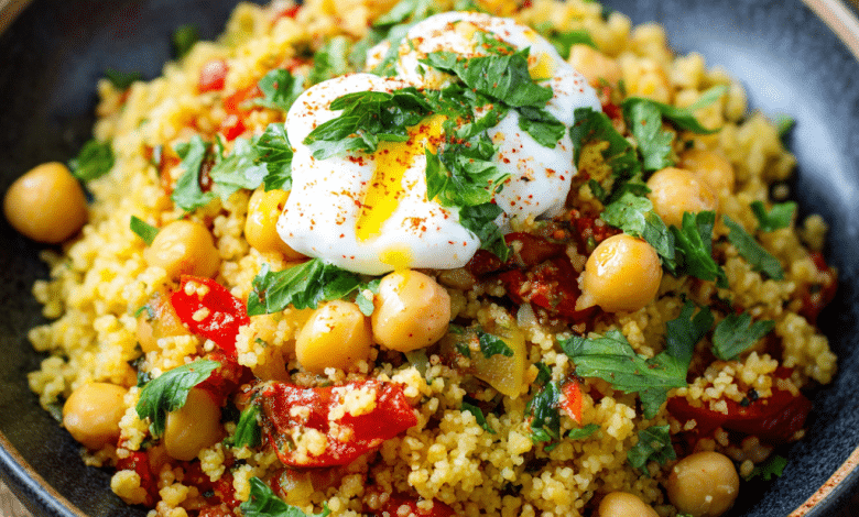 Couscous with Chickpeas Recipe