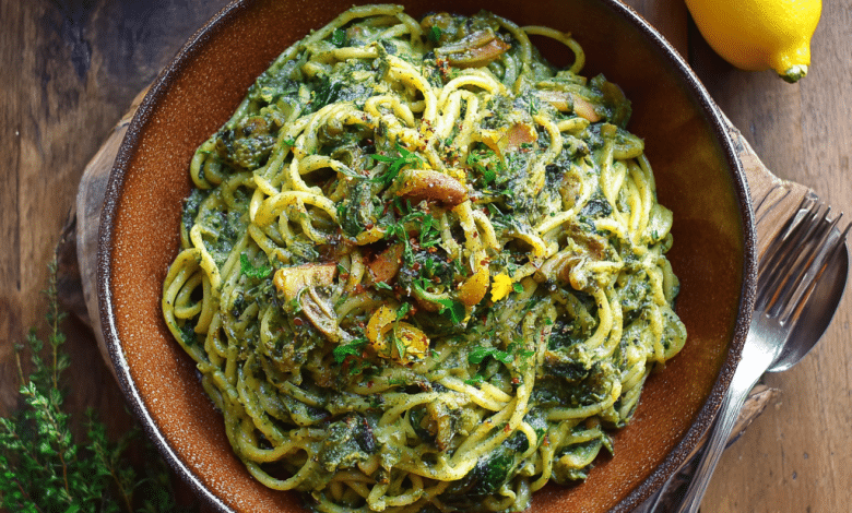 Creamy Pesto Pasta