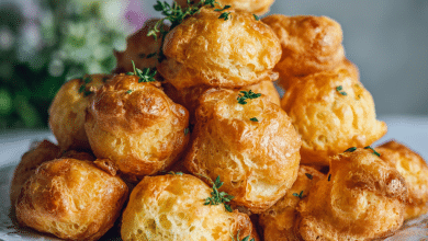 Crispy Gougères