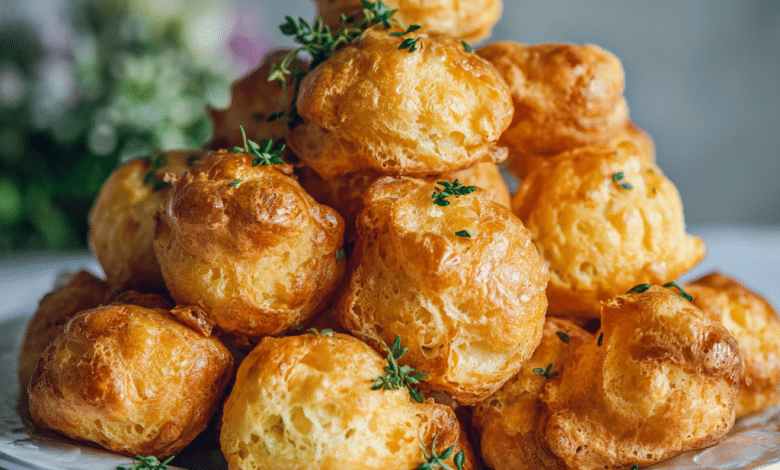 Crispy Gougères