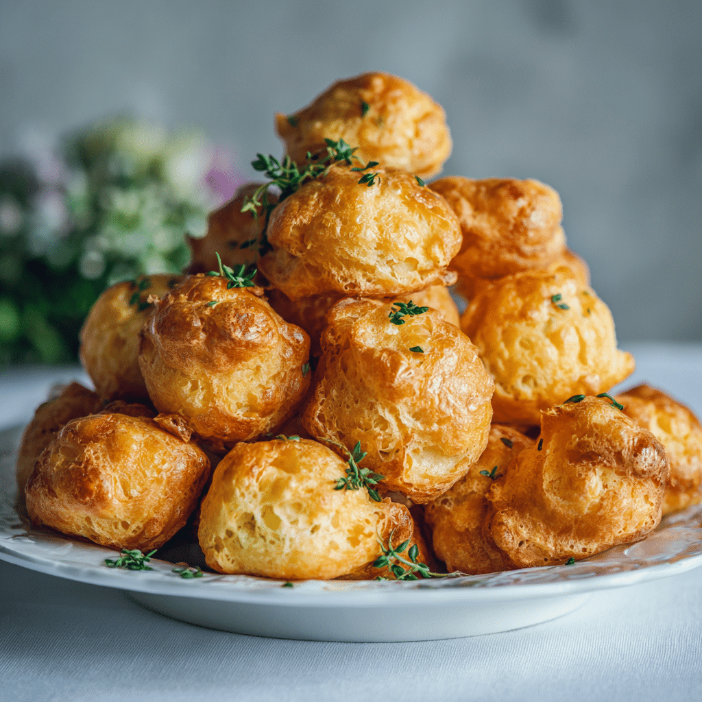 Crispy Gougères – Little Golden Clouds of Joy