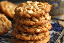 Honey Pine Nut Cookies