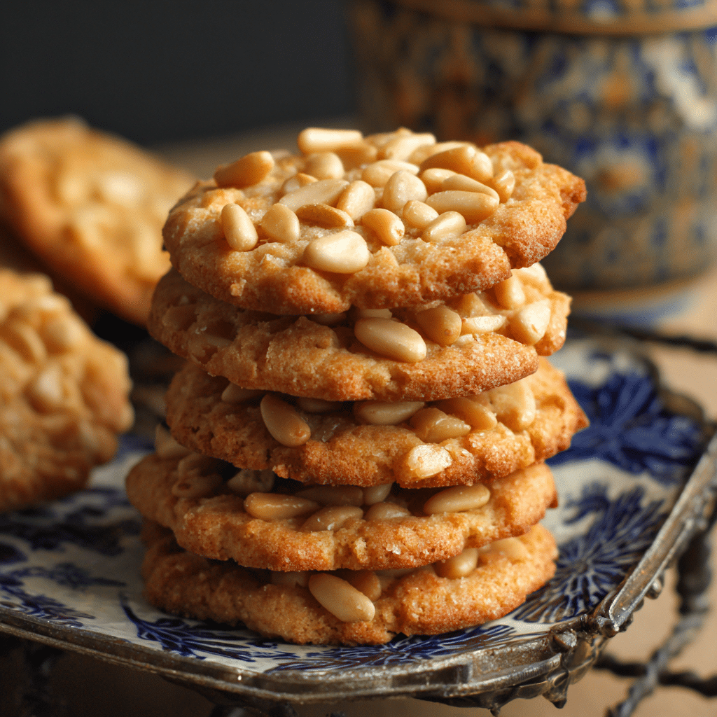 Crispy Pine Nut Cookies – Buttery, Golden & Full of Sweet Memories