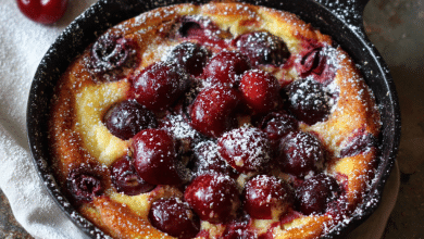 Easy Cherry Clafoutis Recipe