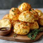 Classic French Gougères