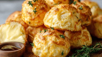 Classic French Gougères