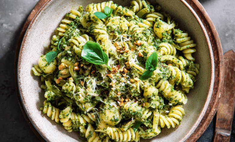 Easy Pesto Pasta Recipe