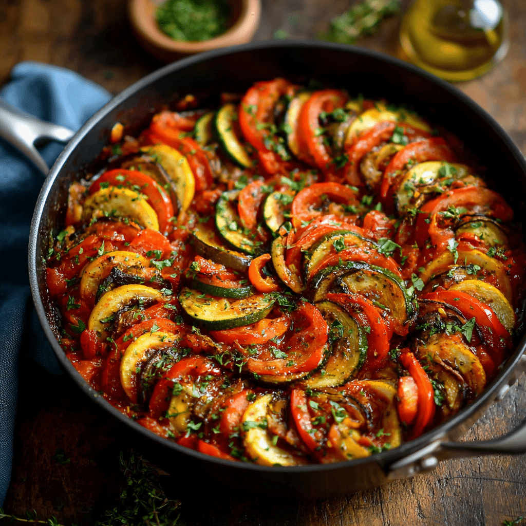 Easy Ratatouille Recipe – A Simple Mediterranean Hug in a Pan