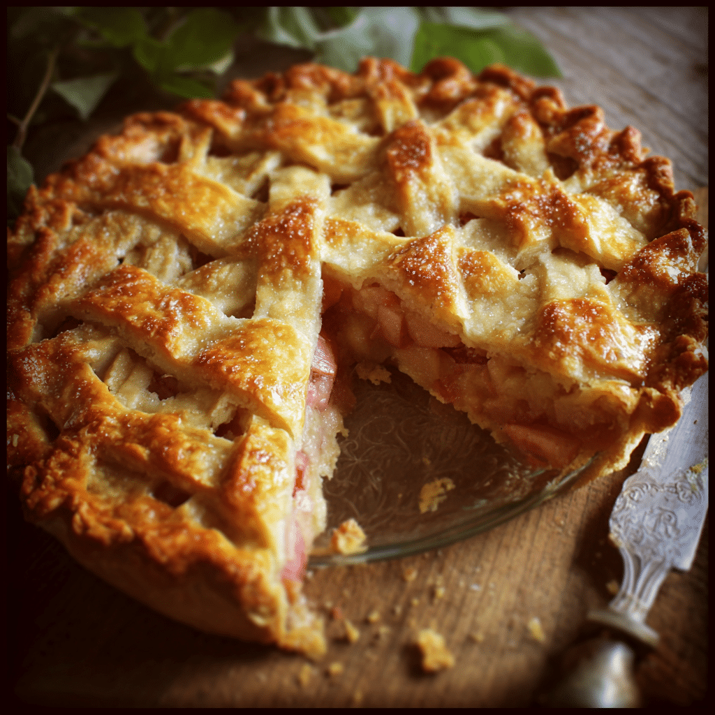 Easy Rhubarb Pie Recipe – Sweet-Tart Comfort from My Kitchen