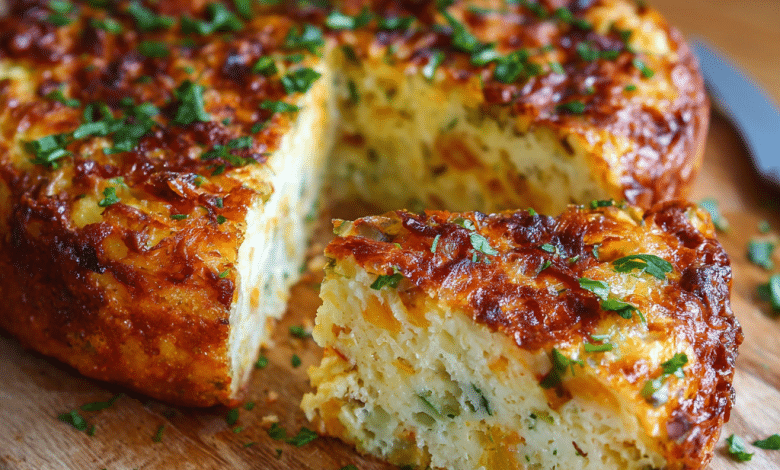 Easy Savory Cake Recipe