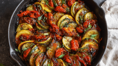 Easy Skillet Ratatouille