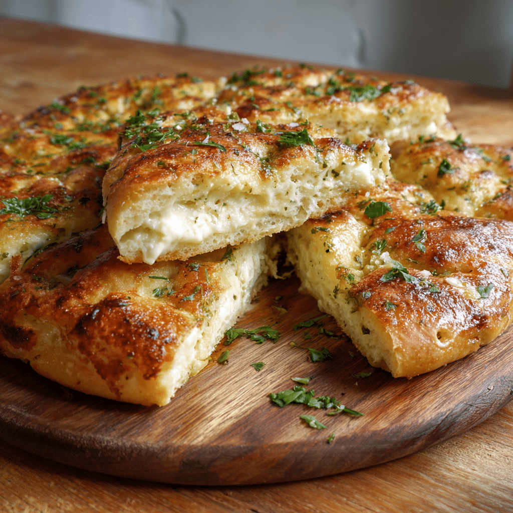 Focaccia with Cheese – Soft, Golden & Filled with Mediterranean Comfort